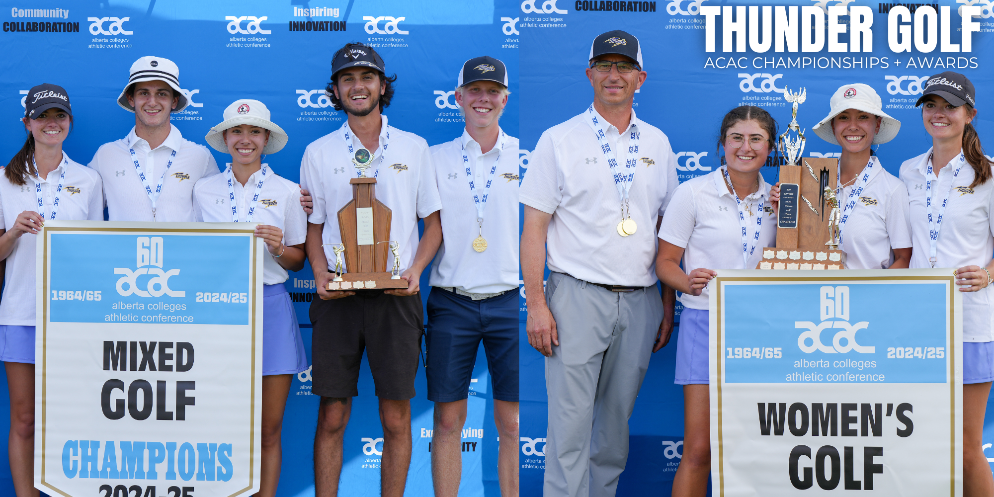 Thunder Golf Wins Back-to-Back Women's & Mixed Team Championships