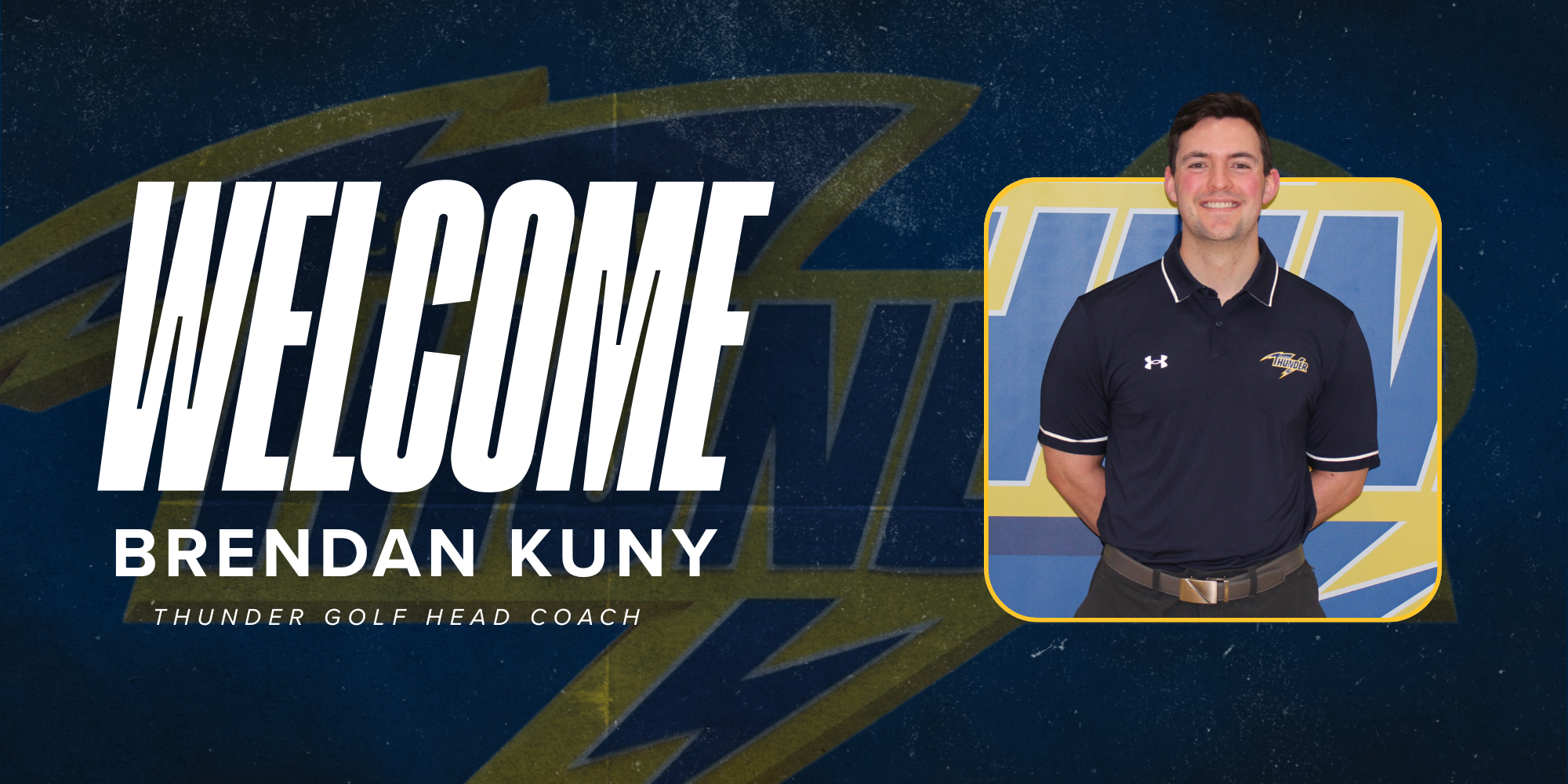 Concordia Thunder Welcomes Brendan Kuny as Head Golf Coach